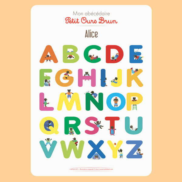 educational poster alphabet primer poster abecedaire 01 1 2